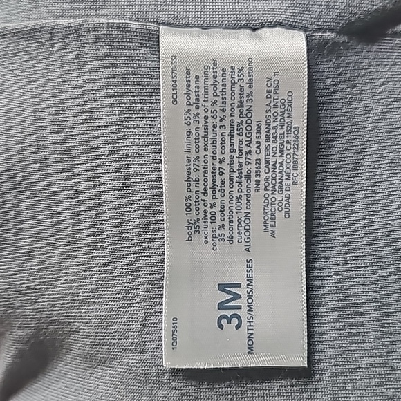 baby b'gosh Baby 3 Month Brown Plaid 2 Pockets Hooded Lined Button Front Jacket - Picture 11 of 14